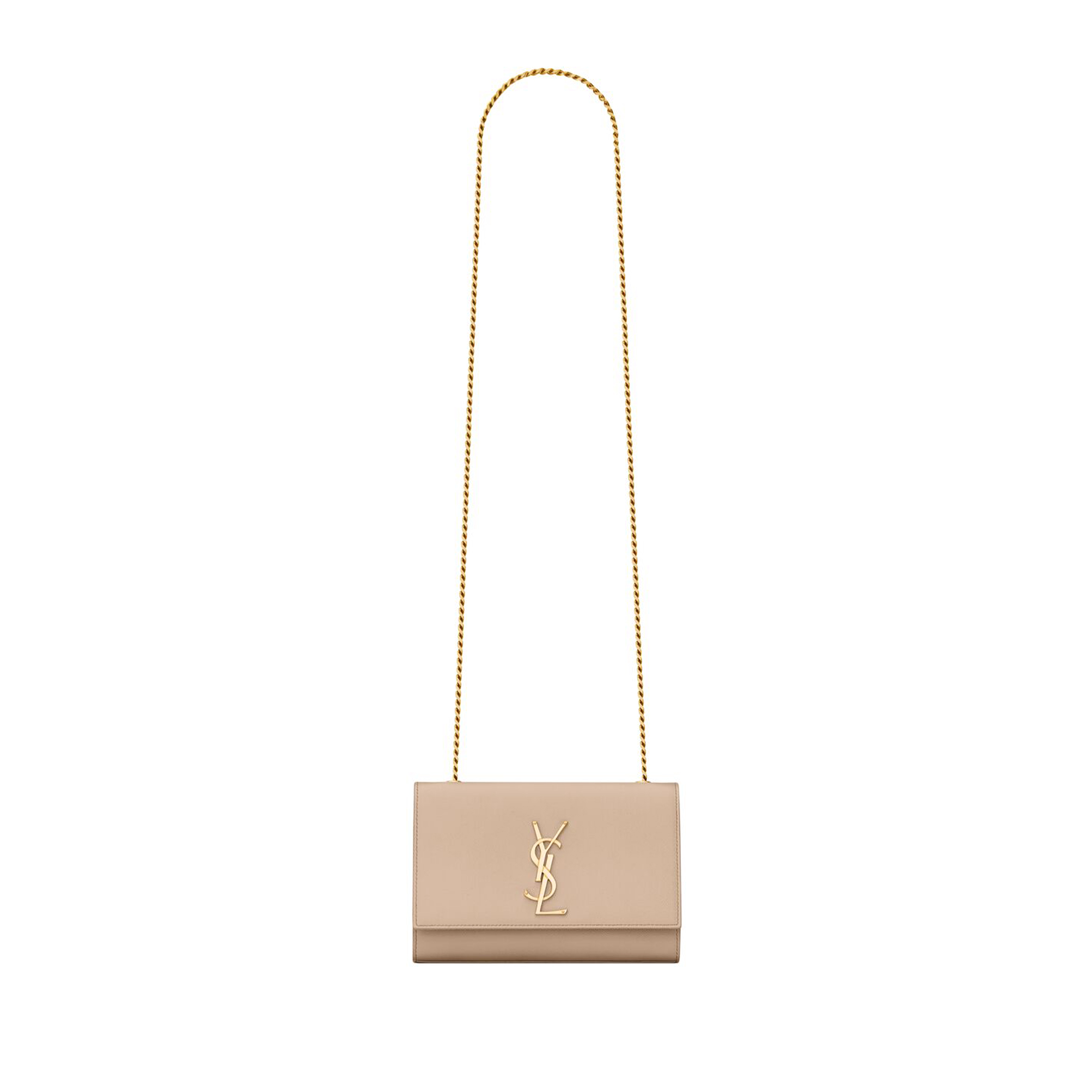 YSL KATE SMALL IN GRAIN DE POUDRE EMBOSSED LEATHER 469390BOW012721 (20*12.5*5cm)